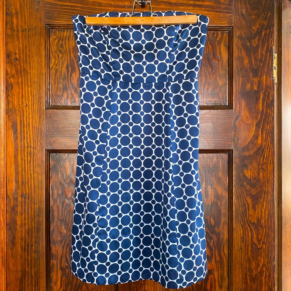 The Limited silk polka dot cocktail dress